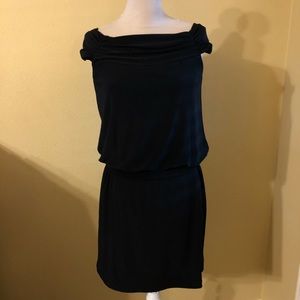 White House Black Market Black tie Dress